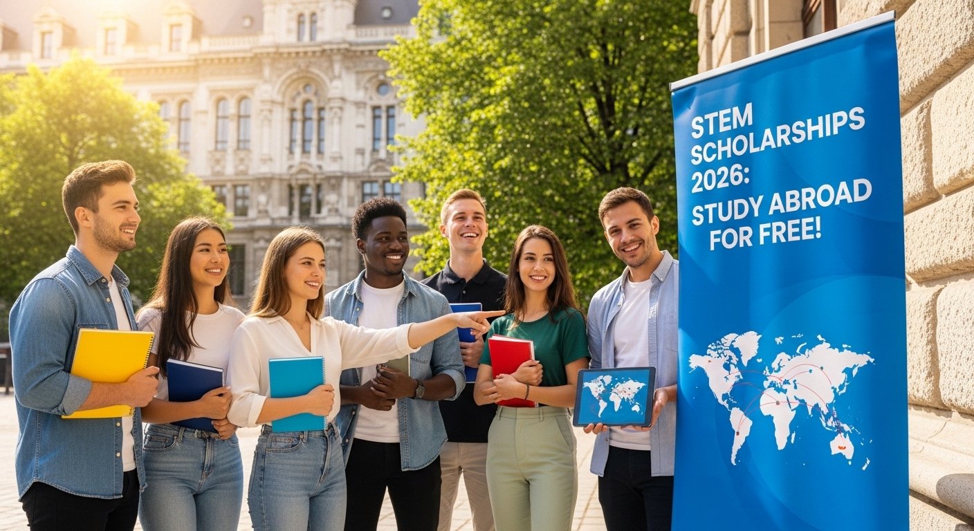 STEM Scholarships 2026: How Science Students Can Study Abroad for Free