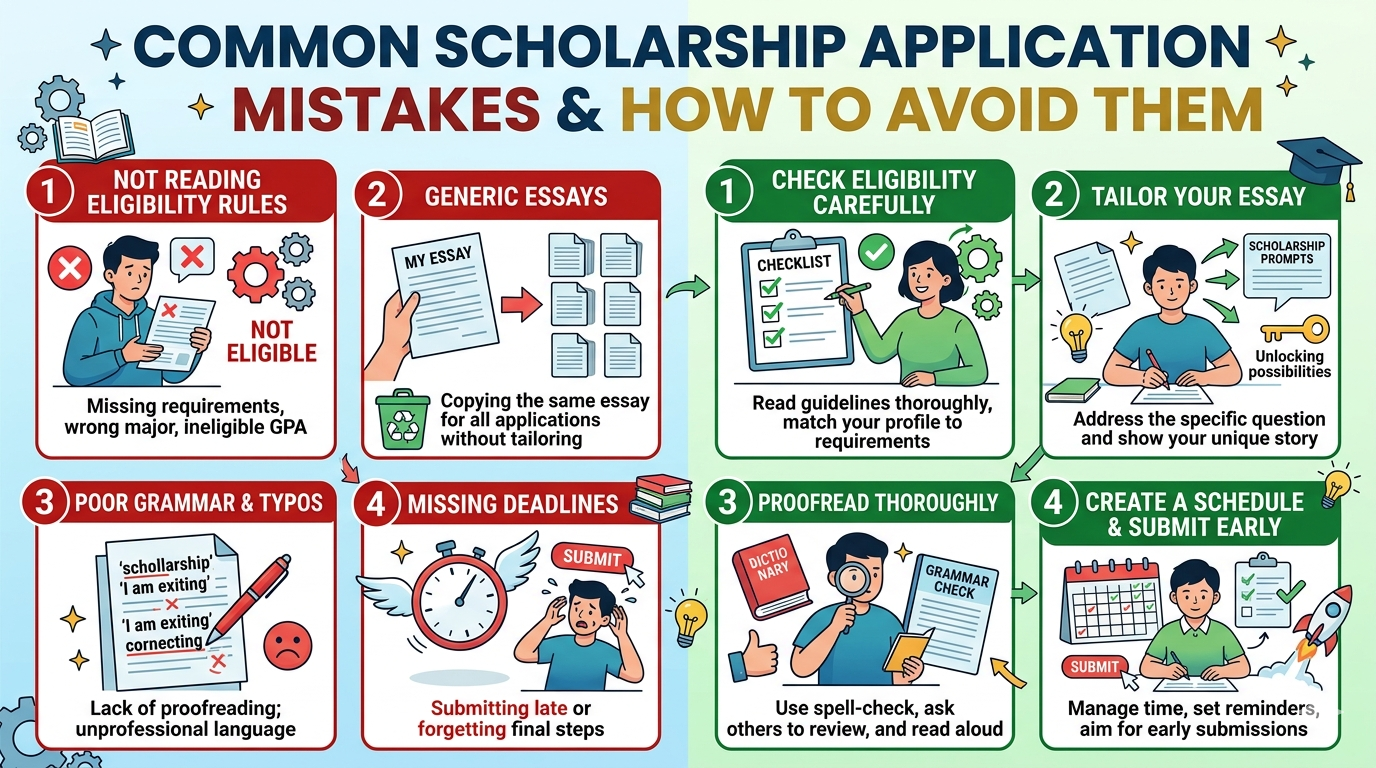 Common Scholarship Application Mistakes and How to Avoid Them